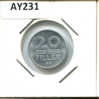 20 FILLER 1991 HUNGARY Coin #AY231.2.U.A - Ungheria