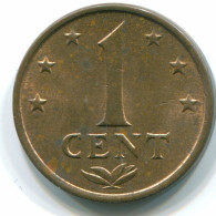 1 CENT 1973 ANTILLAS NEERLANDESAS Bronze Colonial Moneda #S10651.E.A - Netherlands Antilles