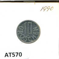 10 GROSCHEN 1990 AUSTRIA Coin #AT570.U.A - Oesterreich