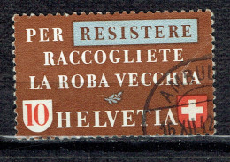 Propagande Pour La Récupérations Des Matières Usagées (en Italien) - Used Stamps