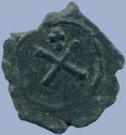 TIBERIUS II CONSTANTINEDECANUMMIUM CONSTANTINOPLE 3.65g/21.2mm #ANC13660.16.F.A - Byzantine
