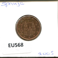 5 EURO CENTS 2005 SPAIN Coin #EU568.U.A - Espagne