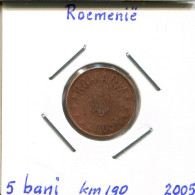 5 BANI 2005 RUMÄNIEN ROMANIA Münze #AP635.2.D.A - Romania