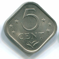 5 CENTS 1975 ANTILLES NÉERLANDAISES Nickel Colonial Pièce #S12248.F.A - Nederlandse Antillen