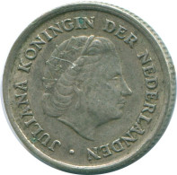 1/10 GULDEN 1970 NETHERLANDS ANTILLES SILVER Colonial Coin #NL13033.3.U.A - Antillas Neerlandesas