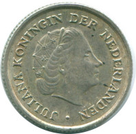 1/10 GULDEN 1963 ANTILLAS NEERLANDESAS PLATA Colonial Moneda #NL12571.3.E.A - Nederlandse Antillen