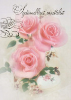 FLOWERS Vintage Postcard CPSM #PAR923.A - Fleurs