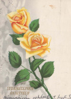 FLOWERS Vintage Postcard CPSM #PAR858.A - Fleurs