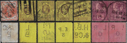 Royaume Uni (ou Désuni ?). Petit Lot De 26 Timbres Perforés. Voir Scans - Perforadas