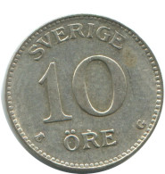 10 ORE 1928 SWEDEN SILVER Coin #AD087.2.U.A - Sweden