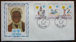 International Year Of The Child    Mauritanie    FDC    Mi  643-45     Yv   422-24      1979 - Mauretanien (1960-...)