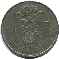 1 FRANC 1957 DUTCH Text BELGIEN BELGIUM Münze #AZ341.D.A - 1 Franc