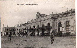 CAEN ( 14 ) - La Gare De L'Ouest - Caen