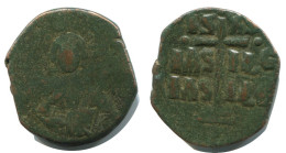 ROMANOS III ARGYRUS FOLLIS Original Antiguo BYZANTINE Moneda 9.9g/30mm #AB282.9.E.A - Byzantine