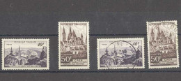 Yvert 916-917 - Monuments Et Sites - 1 Timbre Neufs Sans Trace De Charnière + 1 Timbre Oblitéré - Unused Stamps