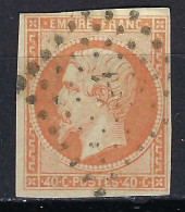 FRANCE Ca.1855: Lot De TB Obl. "Ancre" Sur Napoléon III ND Y&T 16 - 1853-1860 Napoléon III.