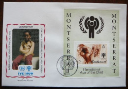 International Year Of The Child    Montserrat    FDC    Mi  BF 20     Yv   BF 20      1979 - Montserrat