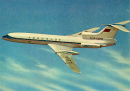 AVIATION CIVILE / 1968 - AVION / AIRPLANE : TUPOLEV TU-134 TURBO-JET En VOL / In FLIGHT - AEROFLOT - U.S.S.R. (an763) - 1946-....: Era Moderna
