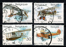 Belg. 1994 - 2543/46, Yv 2540/43 Oude Vliegtuigen / Avions Anciens - Gebruikt