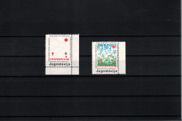 Yugoslavia 1986 Charity Stamp/Zuschlagmarke Michel 116 A  Missing Cyanblue+Bluegreen Colour Postfrisch / MNH - Charity Issues