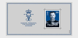 Faroes / Faeroër - Postfris / MNH - Sheet King Frederik X 2024 - Färöer Inseln