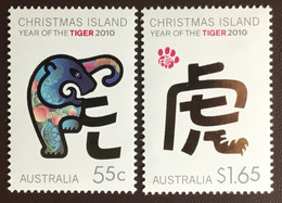 Christmas Island 2010 Year Of The Tiger MNH - Christmaseiland