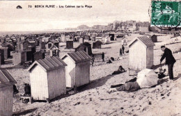62 - Pas De Calais - BERCK PLAGE - Les Cabines Sur La Plage - Berck