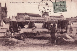 59 - MALO Les BAINS ( Dunkerque ) - La Plage Et Le Casino - Malo Les Bains