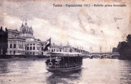 Esposizione Di TORINO -  1911 - Batella Prima Traversata - Mostre, Esposizioni