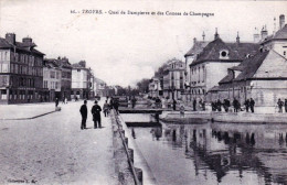 10 - Aube -  TROYES - Quai De Dampierre Et Des Comtes De Champagne - Troyes