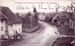 90 - Territoire De Belfort - LA CHAPELLE Sous ROUGEMONT - Rue Principale - Sonstige & Ohne Zuordnung