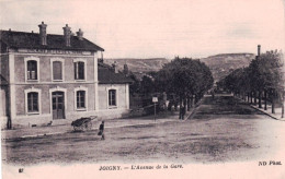 89 - Yonne -  JOIGNY - L'avenue De La Gare - Chemin De Fer De L'Yonne - Joigny