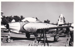 Photo Originale - Aviation - Militaria - Avion Republic F 84 E Thunderjet - Aviation