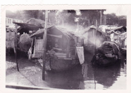 Photo Originale - Vietnam - SAIGON 1965 -  Le Port - Places