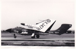 Photo Originale - Aviation - Militaria - Avion De Havilland Sea Vixen-  FAW 1 - ROYAL NAVY - Luchtvaart