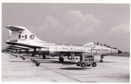 Photo Originale - Aviation - Militaria - Avion McDonnell CF-101 Voodoo - FORCES ARMEES CANADIENNES - Aviation