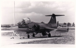 Photo Originale - Aviation - Militaria - Avion Lockheed F-104 Starfighter - Luftwaffe - Aviación