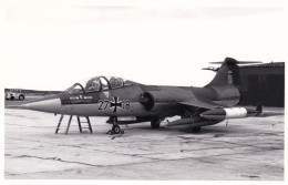 Photo Originale - Aviation - Militaria - Avion TF-104G - Luftwaffe - Aviación