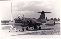 Photo Originale - Aviation - Militaria - Avion TF-104G - Luftwaffe - Aviation