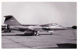 Photo Originale - Aviation - Militaria - Avion Lockheed F-104 Starfighter  - Aviación