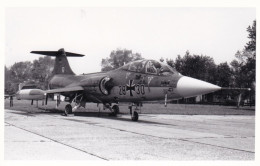 Photo Originale - Aviation - Militaria - Avion Lockheed F-104 Starfighter - Luftwaffe - Aviazione