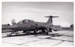 Photo Originale - Aviation - Militaria - Avion Lockheed F-104 Starfighter  - Aviación