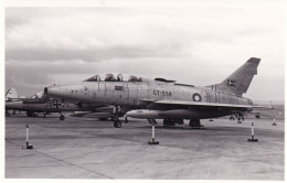 Photo Originale - Aviation - Militaria - Avion North American F-100 Super Sabre  - Luftfahrt