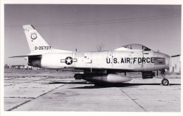 Photo Originale - Aviation - Militaria - Avion North American F-86 Sabre - US AIR FORCE - Luftfahrt