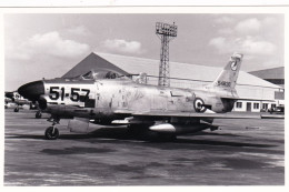 Photo Originale - Aviation - Militaria - Avion North American F-86 Sabre - Aviazione