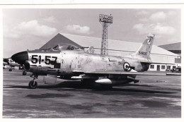 Photo Originale - Aviation - Militaria - Avion North American F-86 Sabre - Luchtvaart