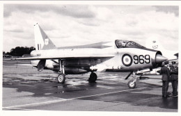 Photo Originale - Aviation - Militaria - Avion English Electric Lightning - Aviation