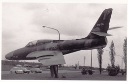 Photo Originale - Aviation - Militaria - Avion Republic RF-84 Thunderflash - Aviation