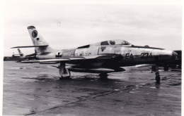 Photo Originale - Aviation - Militaria - Avion Republic F-84F Thunderstreak - Luftwaffe - Aviation