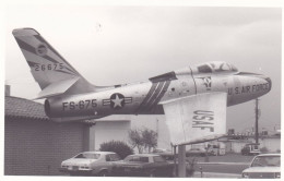 Photo Originale - Aviation - Militaria - Avion Republic F-84F Thunderstreak - Aviation